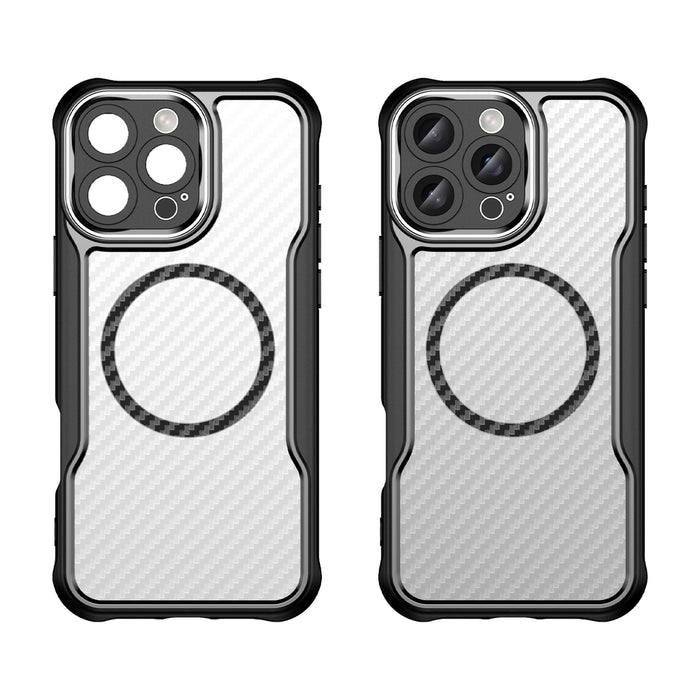 Leading Series MagSafe Silicone Case for iPhone 16 Pro - Black