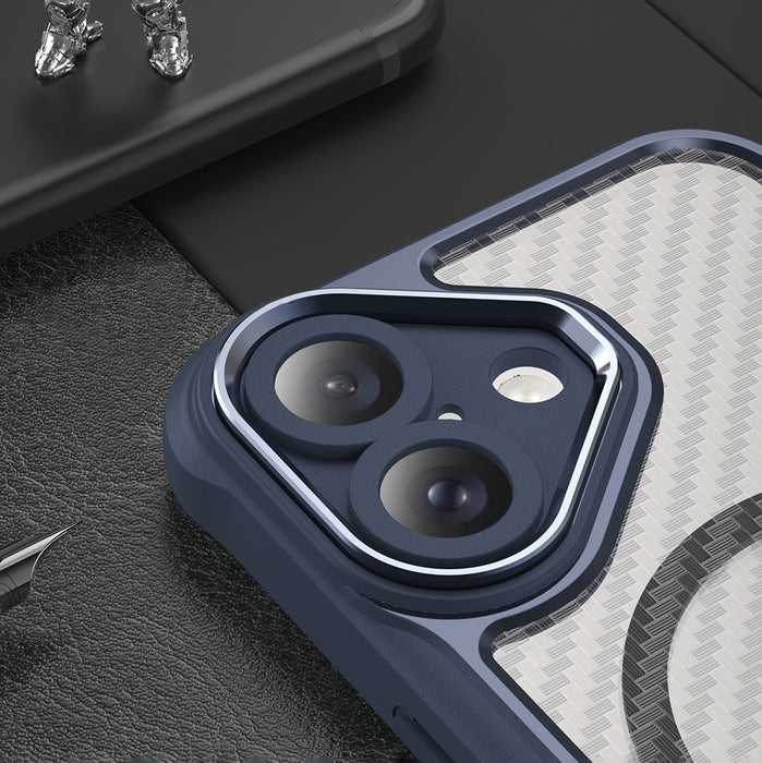Leading Series MagSafe Silicone Case for iPhone 16 - Blue