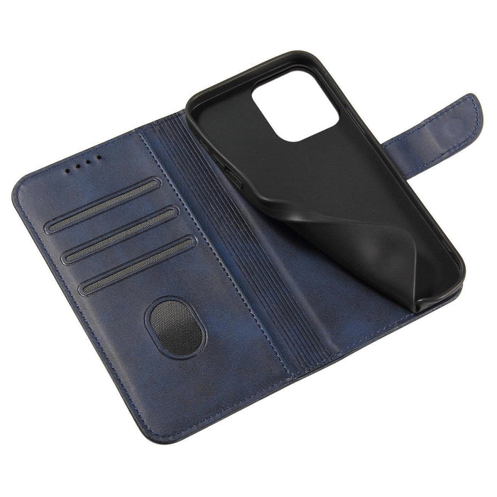 Magnet Case with Flip for Samsung Galaxy S25 - Blue