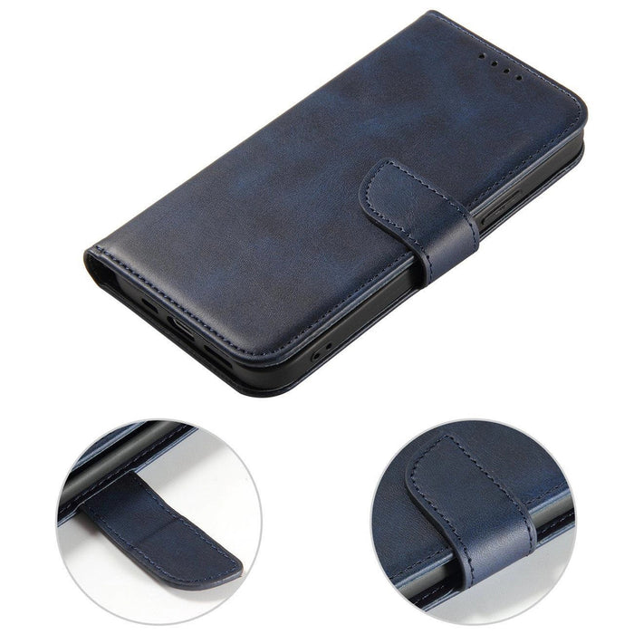Magnet Case with Flip for Samsung Galaxy S25 - Blue