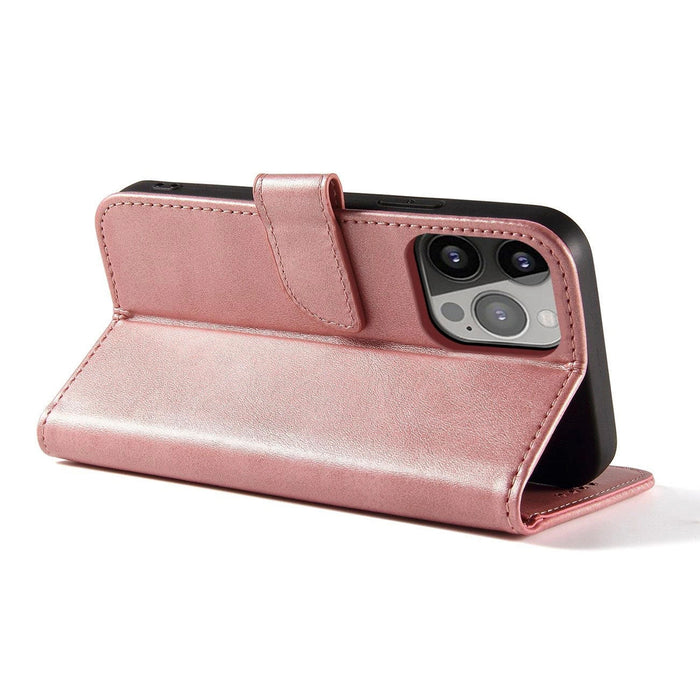 Magnet Case with flap for Samsung Galaxy S25 - pink