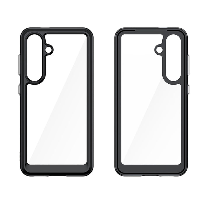 Outer Space Case with Gel Frame for Samsung Galaxy S25 - Black