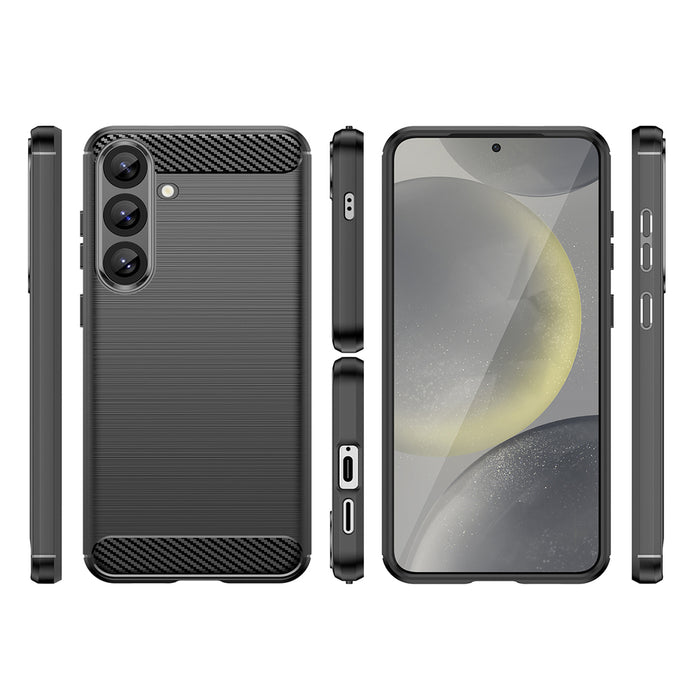 Carbon Case for Samsung Galaxy S25+ - Black