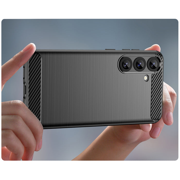 Carbon Case for Samsung Galaxy S25+ - Black