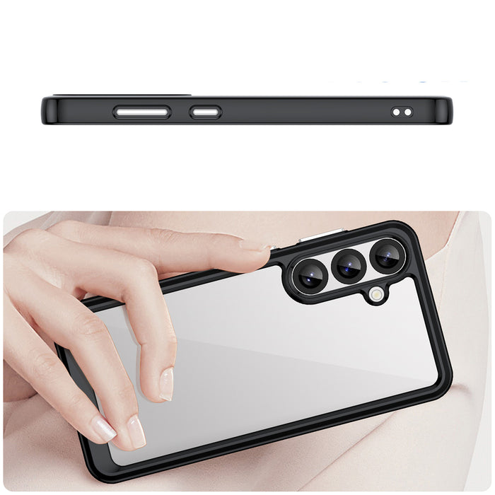 Outer Space Case with Gel Frame for Samsung Galaxy S25+ - Black