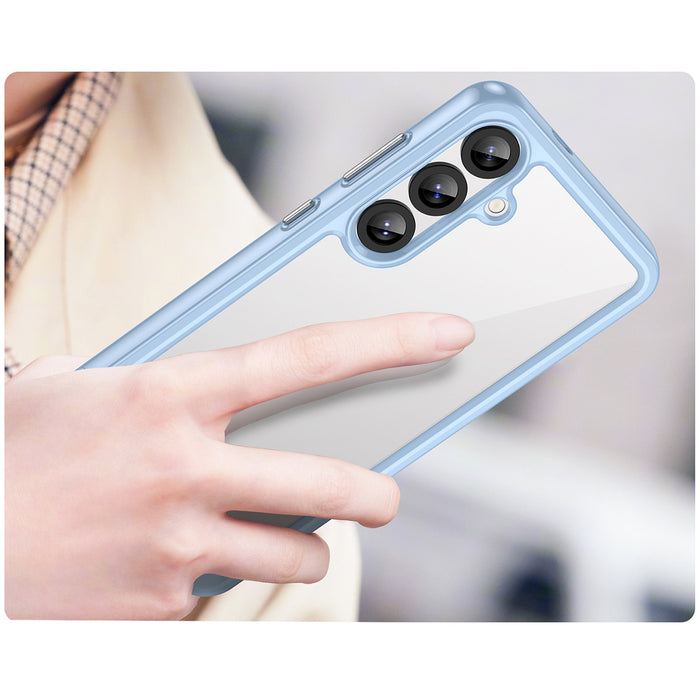Outer Space Case with Gel Frame for Samsung Galaxy S25+ - Blue