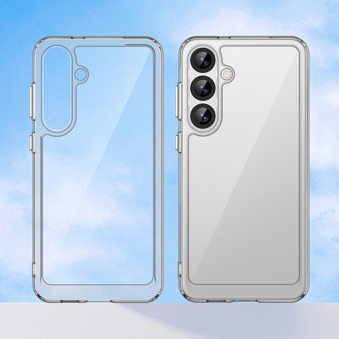 Outer Space Case with Gel Frame for Samsung Galaxy S25+ - Transparent