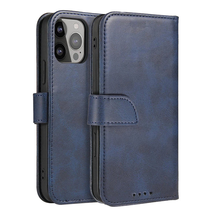 Magnet Case with Flip for Samsung Galaxy S25 Ultra - Blue