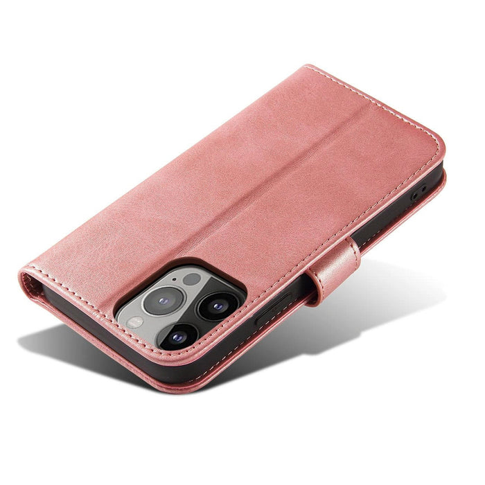 Magnet Case with Flip for Samsung Galaxy S25 Ultra - Pink