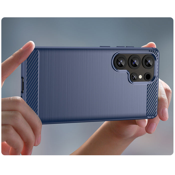 Carbon Case for Samsung Galaxy S25 Ultra - Blue
