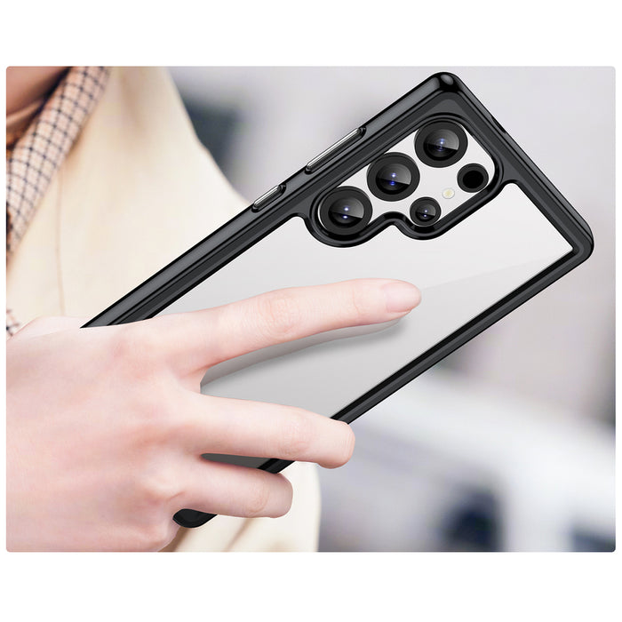 Outer Space Case with Gel Frame for Samsung Galaxy S25 Ultra - Black