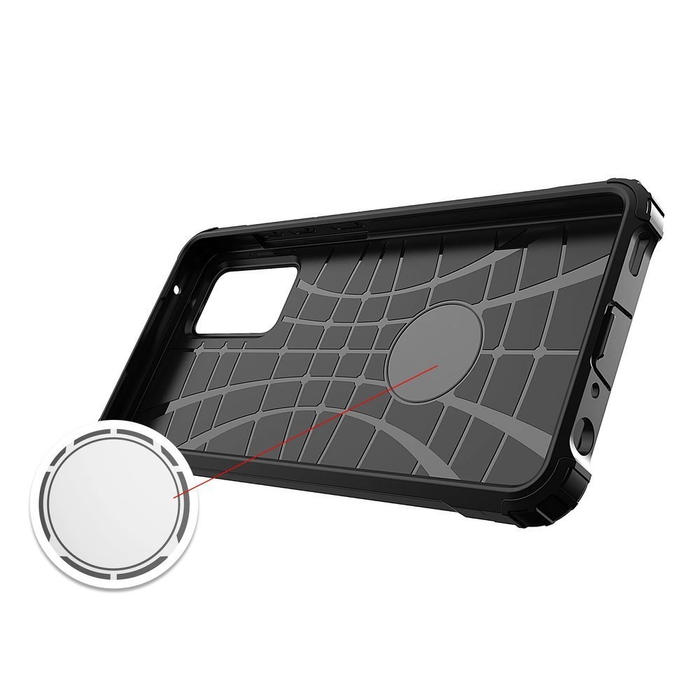 Hybrid Armor Case for Samsung Galaxy A56 - Black