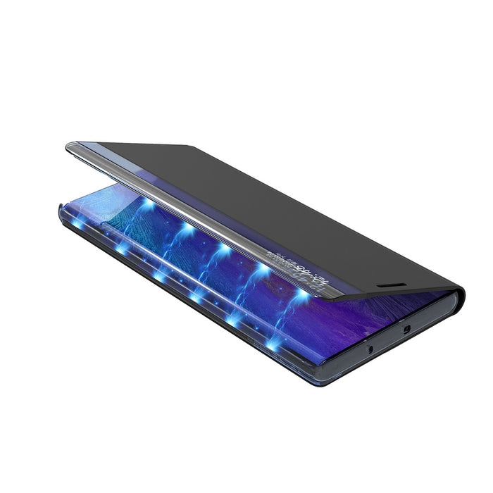 New Sleep Case Flip Cover with Stand Function for Samsung Galaxy A26 - Black