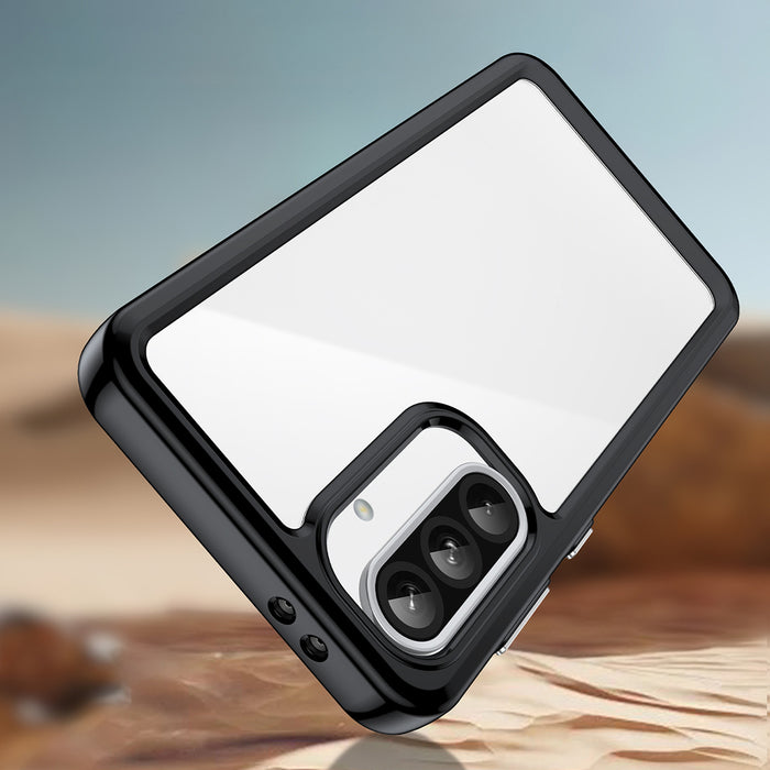 Outer Space Case for Samsung Galaxy A26 Cover with Flexible Frame - Black