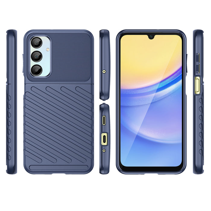 Thunder Case for Samsung Galaxy A26 silicone armored cover - blue