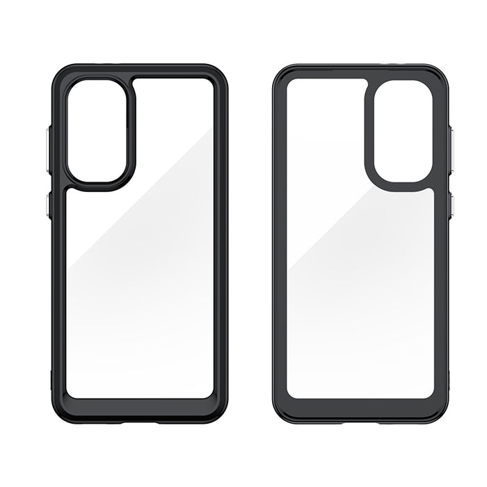 Outer Space Case for Samsung Galaxy A36 Cover with Flexible Frame - Black