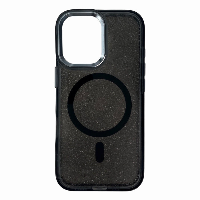 Glitter Case with MagSafe for Samsung Galaxy S25 Edge - Black
