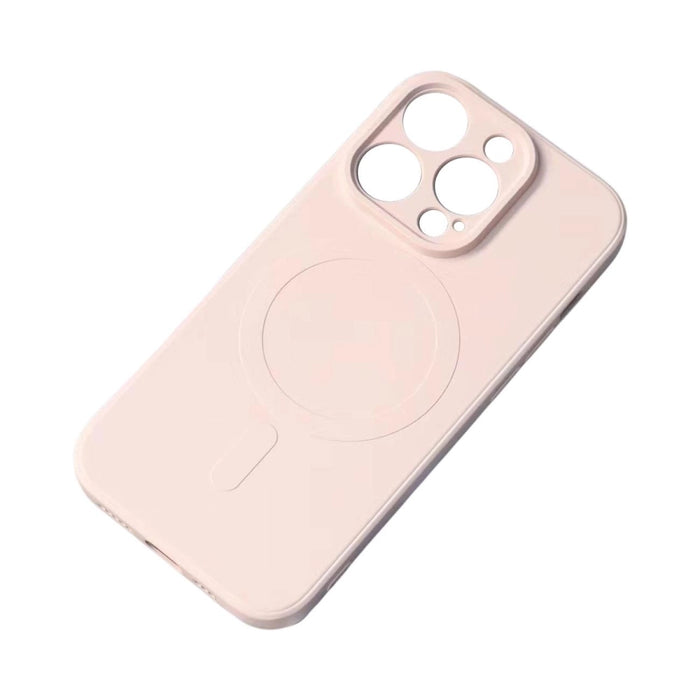 Samsung Galaxy S25 Edge Silicone Case with MagSafe - Pink