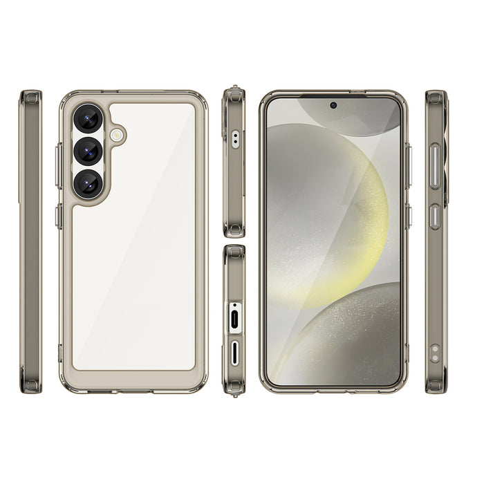 Outer Space Case for iPhone 16e / 17e with Flexible Frame - Translucent, Black