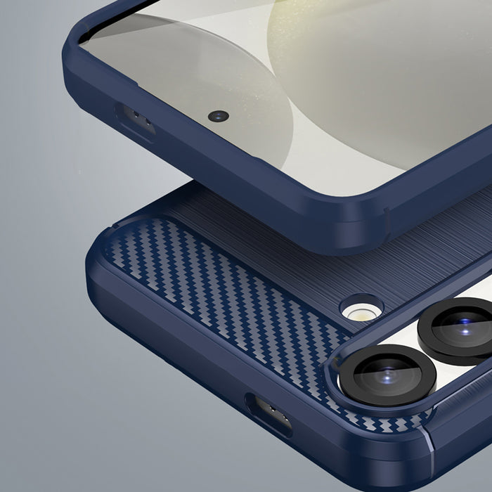Carbon Case for Samsung Galaxy S25 Edge - Blue