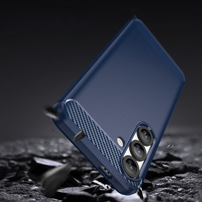 Carbon Case for Samsung Galaxy S25 Edge - Blue