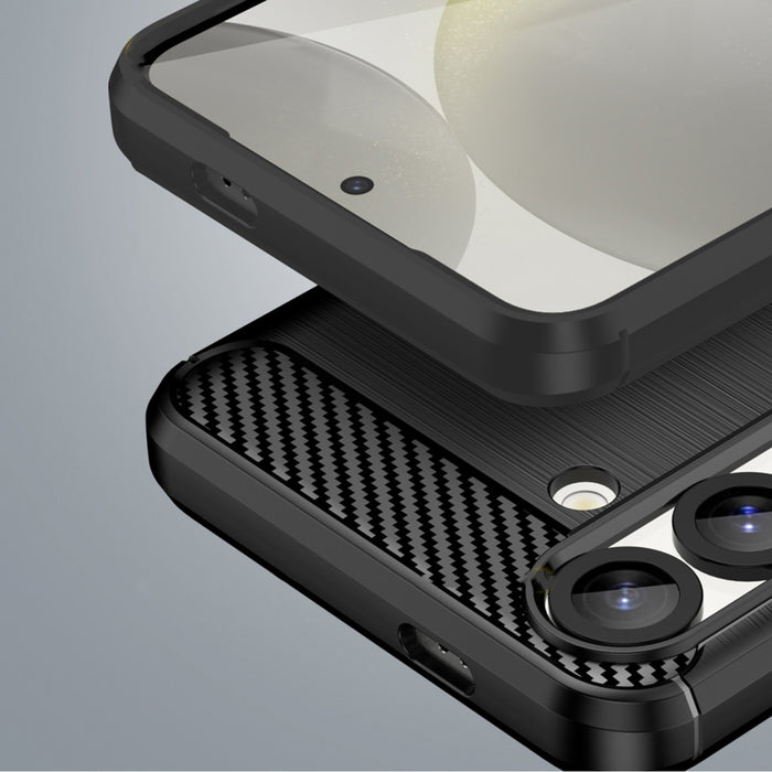 Carbon Case flexible silicone for Xiaomi 14T - black