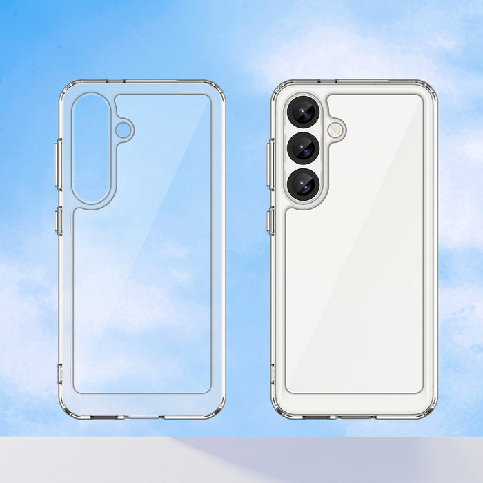 Outer Space Case with Gel Frame for Samsung Galaxy M06 5G - Transparent