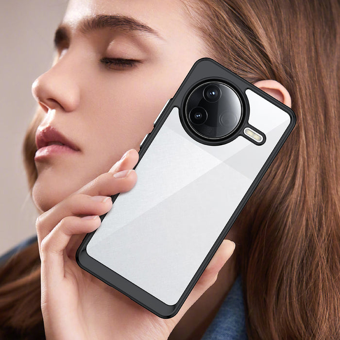 Outer Space Case with Gel Frame for Xiaomi Poco F7 Ultra - Black