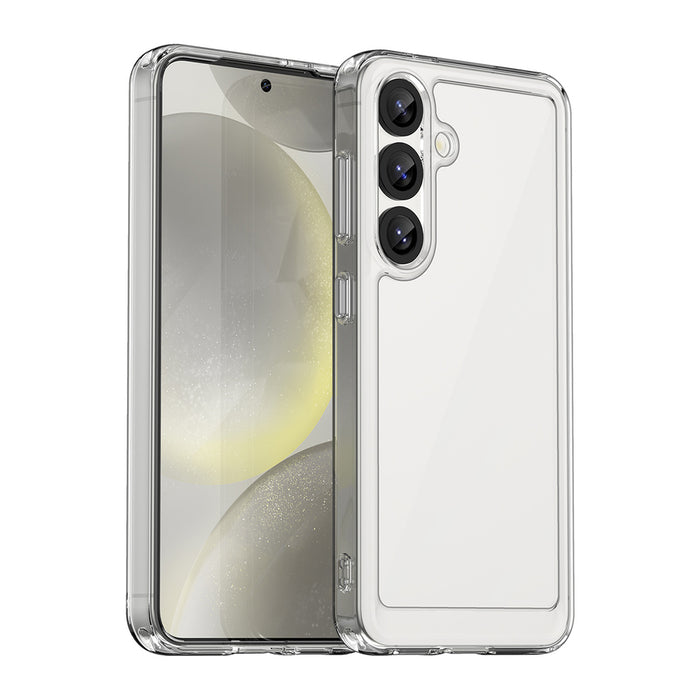 Outer Space Case with Gel Frame for Realme 14 5G - Transparent