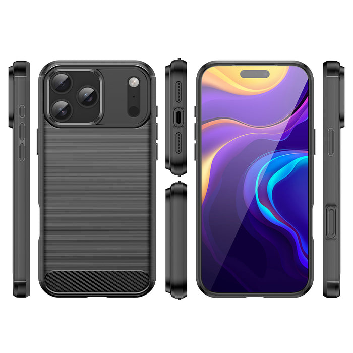 Carbon Case for iPhone 17 Pro Max - Black