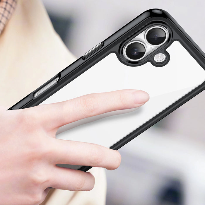 Outer Space iPhone 17 Case - Black Transparent