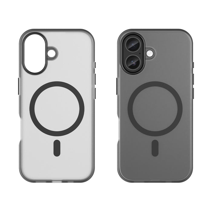 Magnetic Abrasive iPhone 17 Case Compatible with MagSafe - Matte Black