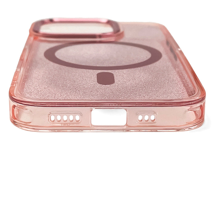 Glitter Case for Samsung Galaxy S26/S26 Pro Compatible with MagSafe - Pink