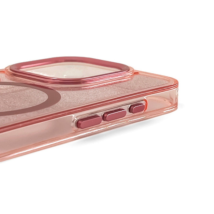 Glitter Case for Samsung Galaxy S26 Ultra, MagSafe Compatible - Pink