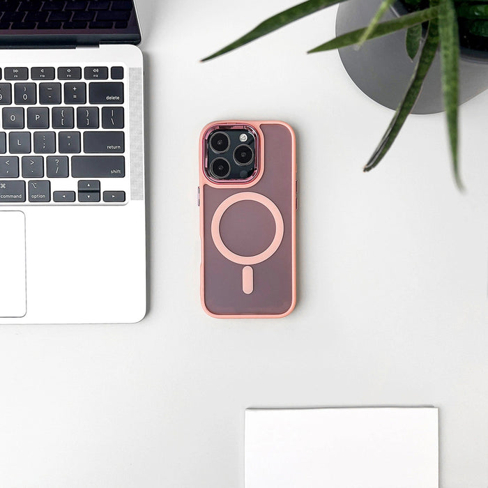 Fashion Case for Samsung Galaxy S26 Ultra compatible with MagSafe - pink