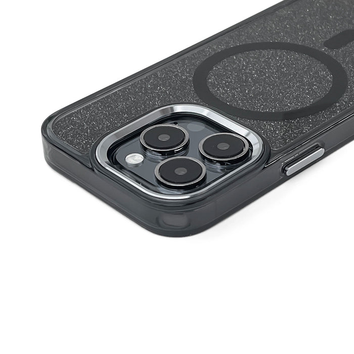Glitter Case for Samsung Galaxy A57 Compatible with MagSafe - Black