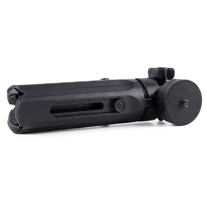 Mini tripod selfie stick holder for phone camera GoPro 16 - 21 cm black