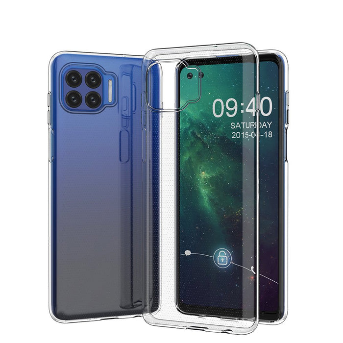 Ultra Clear 0.5mm Case Gel TPU Cover for Motorola Moto G 5G Plus transparent