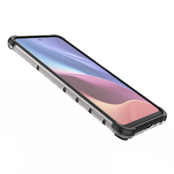 Honeycomb Case armor cover with TPU Bumper for Xiaomi Redmi K40 Pro+ / K40 Pro / K40 / Poco F3 green
