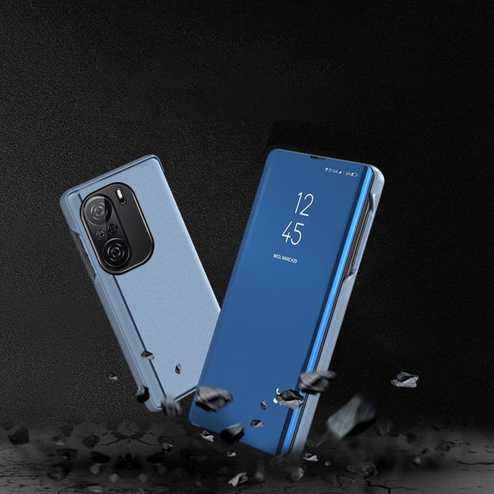 Clear View Case cover for Xiaomi Redmi K40 Pro+ / K40 Pro / K40 / Poco F3 blue