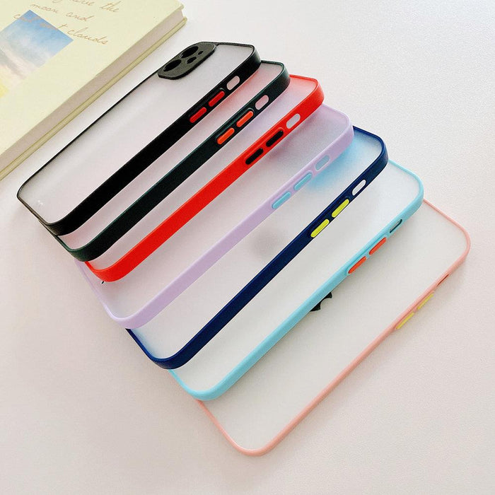 Milky Case silicone flexible translucent case for Samsung Galaxy A22 4G black