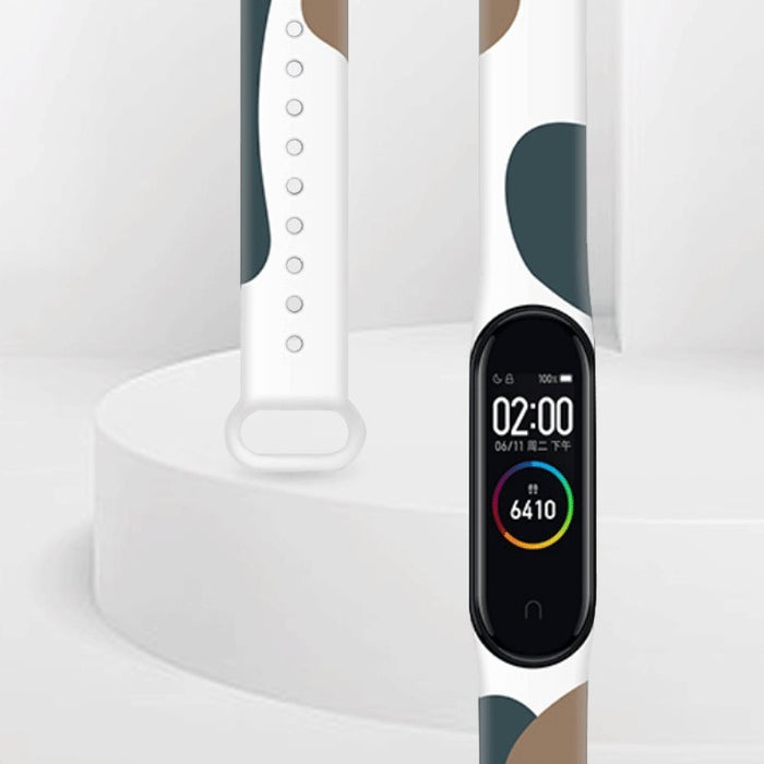 Strap Moro band for Xiaomi Mi Band 5 / 6 silicone strap watch bracelet pattern 8