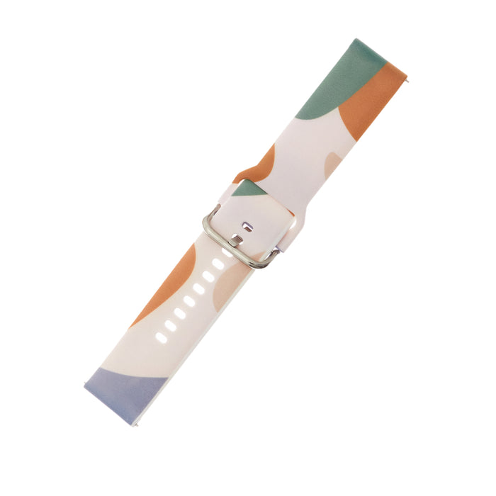 Strap Moro for Samsung Galaxy Watch 40 / 41 / 42 / 43 / 44 mm silicone bracelet watch band - pattern 11
