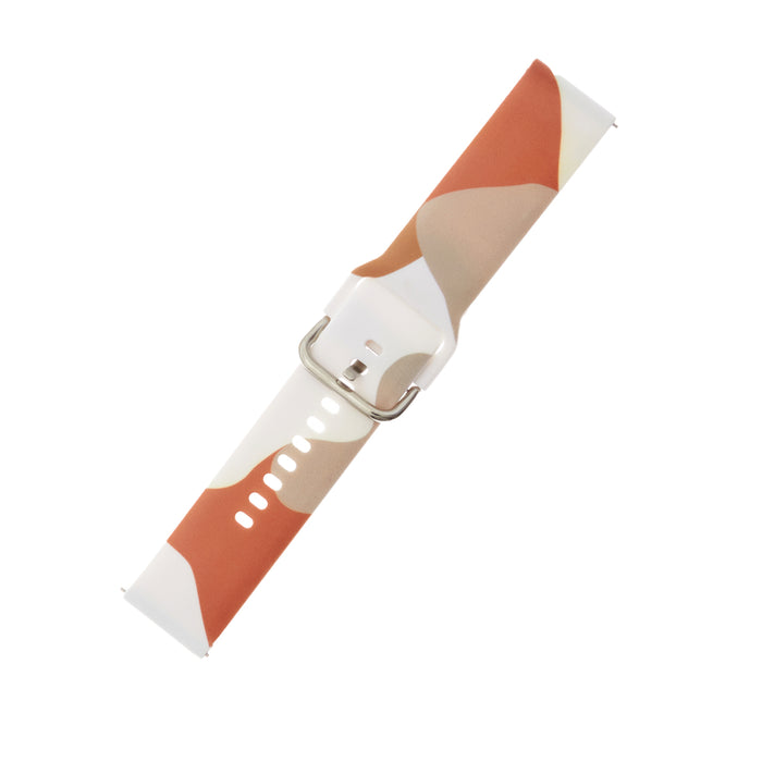 Strap Moro for Samsung Galaxy Watch 45 / 46 / 47 mm silicone bracelet watch band - pattern 5