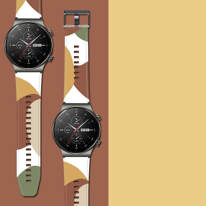 Strap Moro band for Huawei Watch GT2 Pro silicone strap watch bracelet pattern 5
