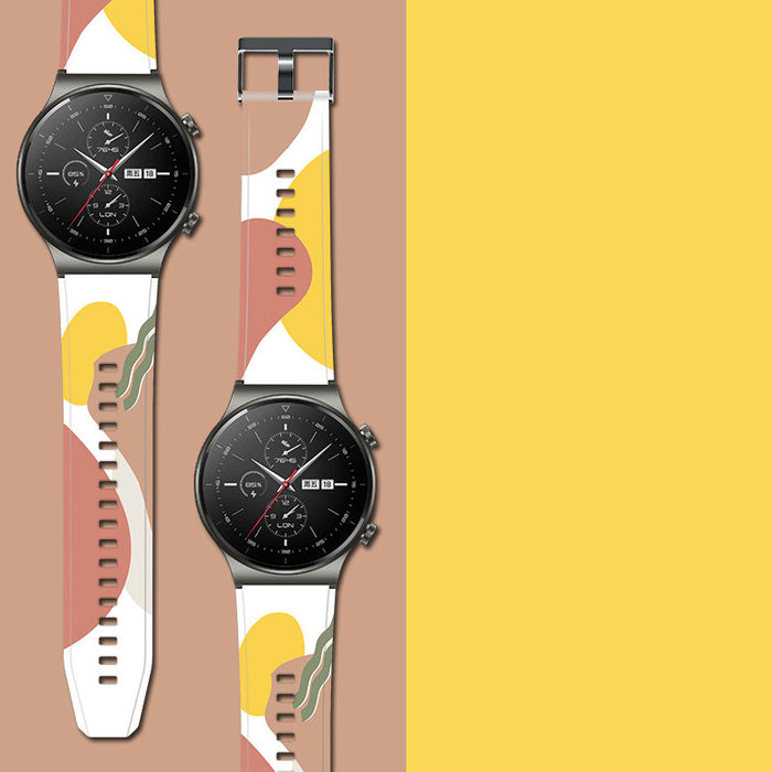 Strap Moro band for Huawei Watch GT2 Pro silicone strap watch bracelet pattern 8