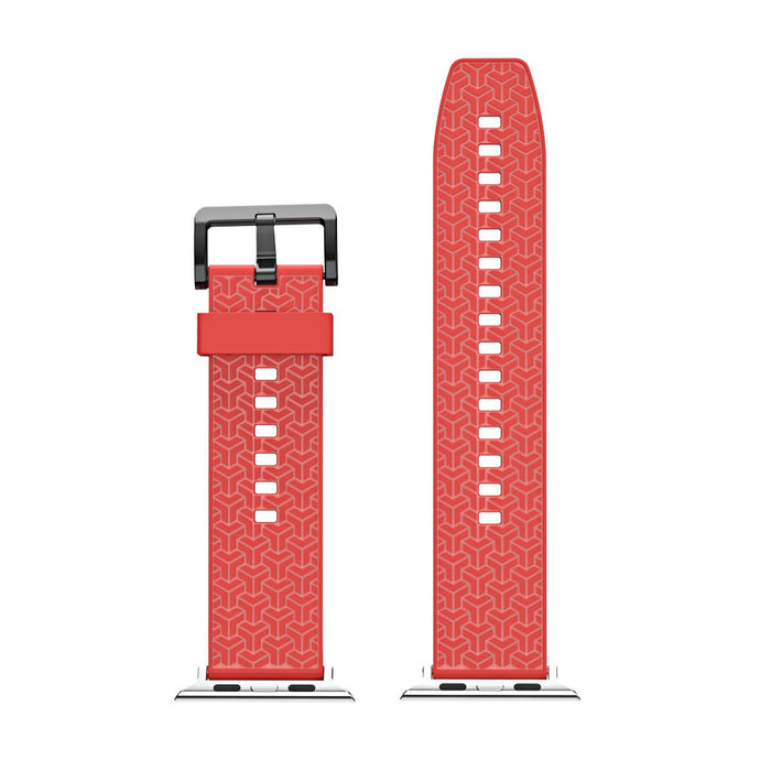 Watch Strap Y Watchband Bracelet for Apple Watch 42 / 44 / 45 mm - Red