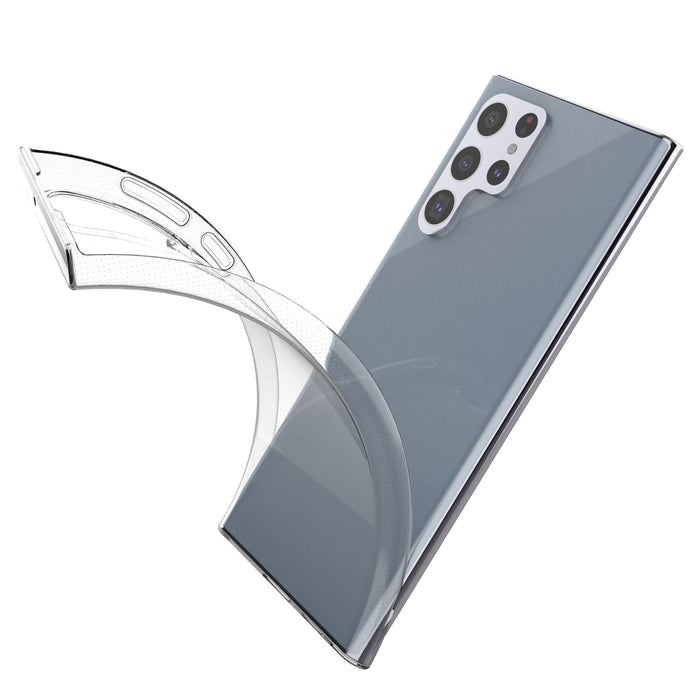 Ultra Clear Gel Cover 0.5mm Samsung Galaxy S22 Ultra Transparent