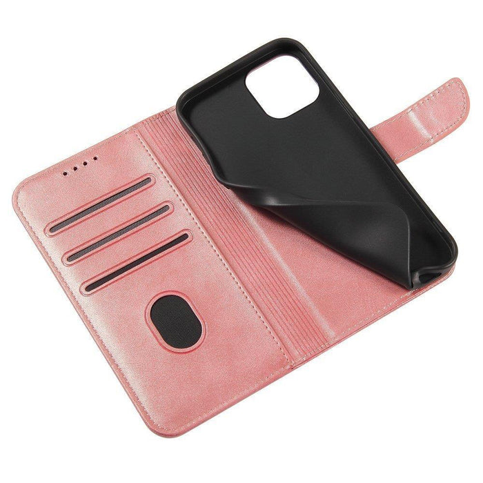 Magnet Case elegant flip cover case with stand function Xiaomi Redmi Note 11 Pro+ 5G (China) / 11 Pro 5G (China) / Mi11i HyperCharge / Poco X4 NFC 5G pink