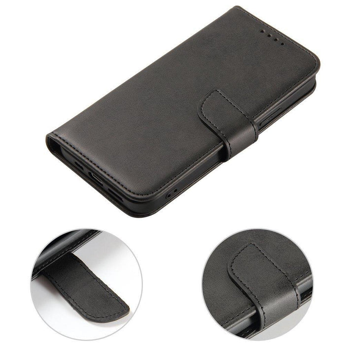 Magnet Case elegant case cover case with a flap and stand function Honor Magic3 Pro black
